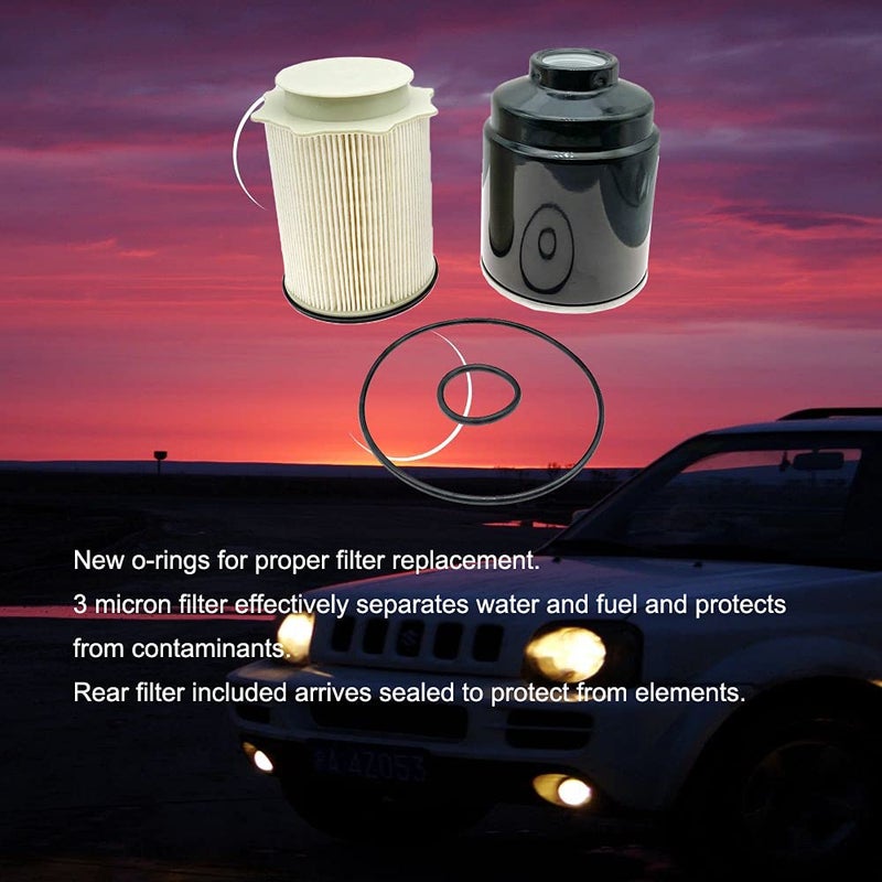 Syconeer 6.7 Cummins Fuel Filter Water Separator for 2013 2014 2015 2016 2017 2018 Dodge Ram 2500 3500 4500 5500 6.7 Liter Cummins Diesel Engine Replace 68197867AB 68157291AA FS43255 68065608AA FS53000 - Image 3